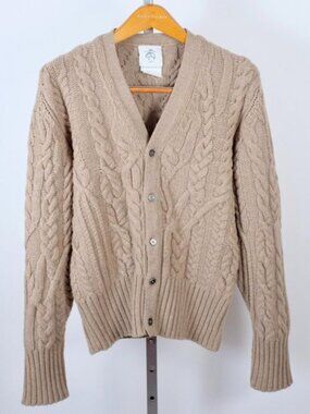 Thom Browne Brooks Brothers Black Fleece sweater 3 / Medium beige cable